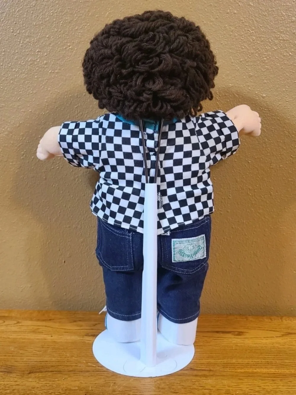 Vintage Cabbage Patch Kids Doll HM15 Boy Transitional Hasbro